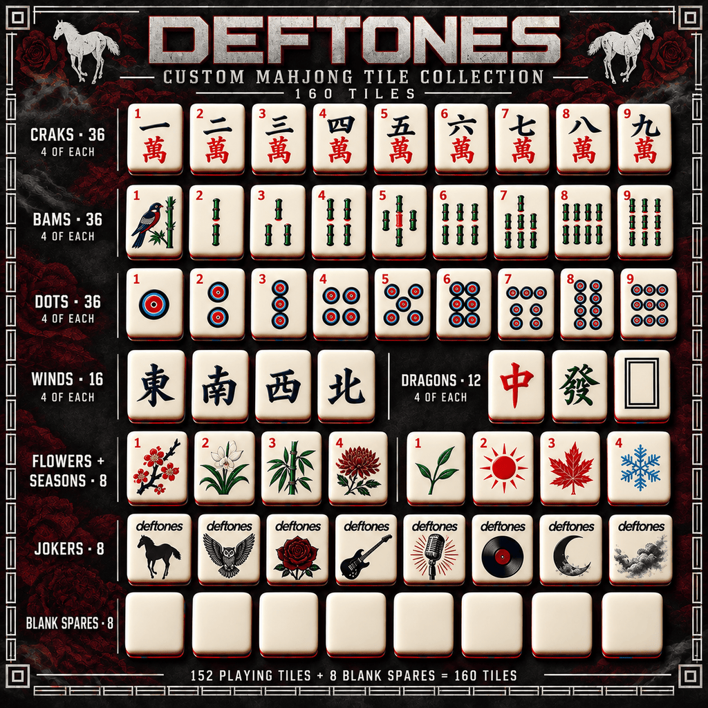 DTS Premium Mahjong Set – Game Night Edition PNPA
