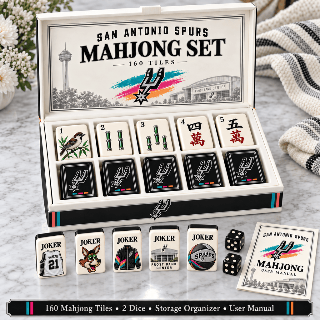 Premium SAS Mahjong Tiles Set TTMH