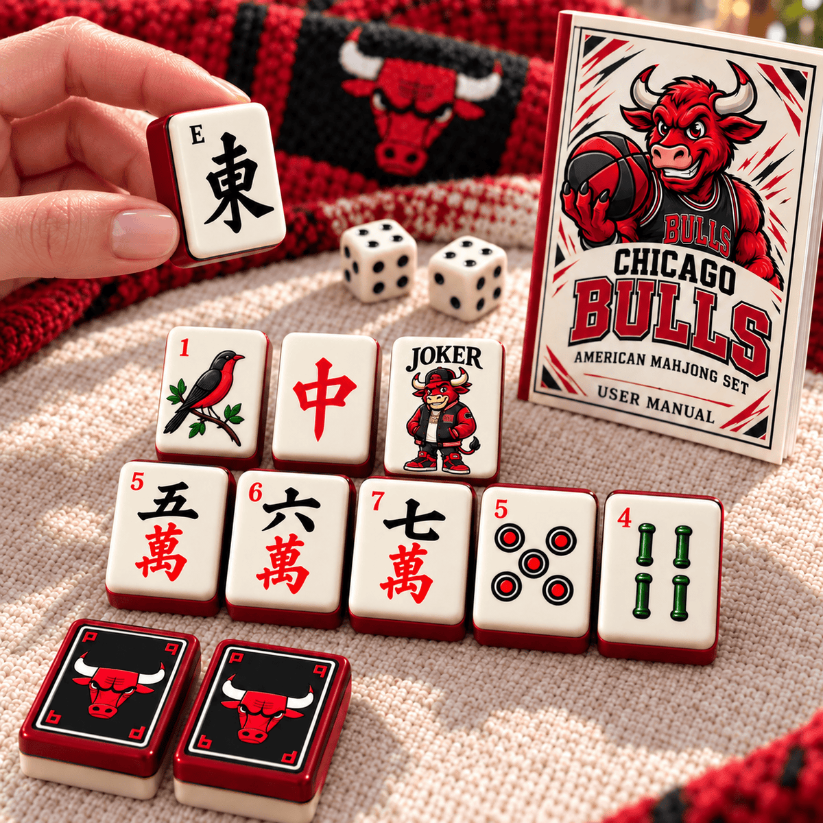 Premium CGB Mahjong Tiles Set TTMH