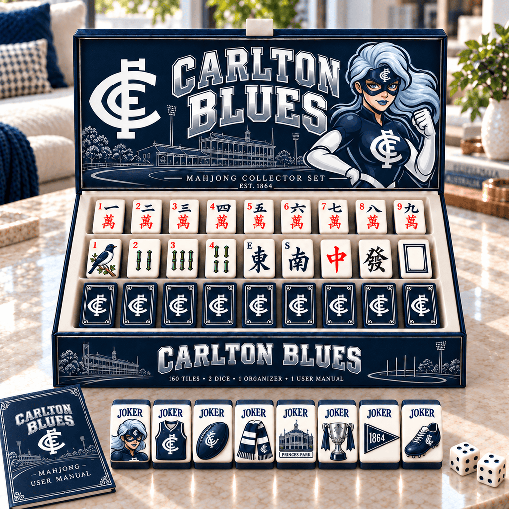 Premium CTB Mahjong Tiles Set TTMH