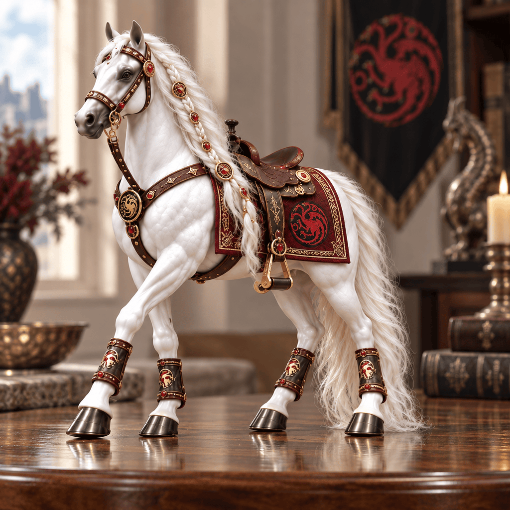 Premium GOT Heritage Horse Collectible Set PDL