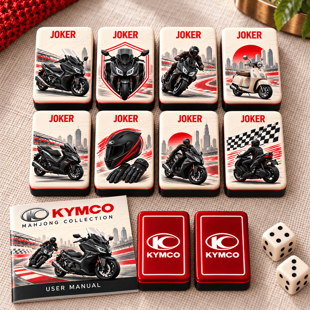 Premium KYC Mahjong Tiles Set TTMH