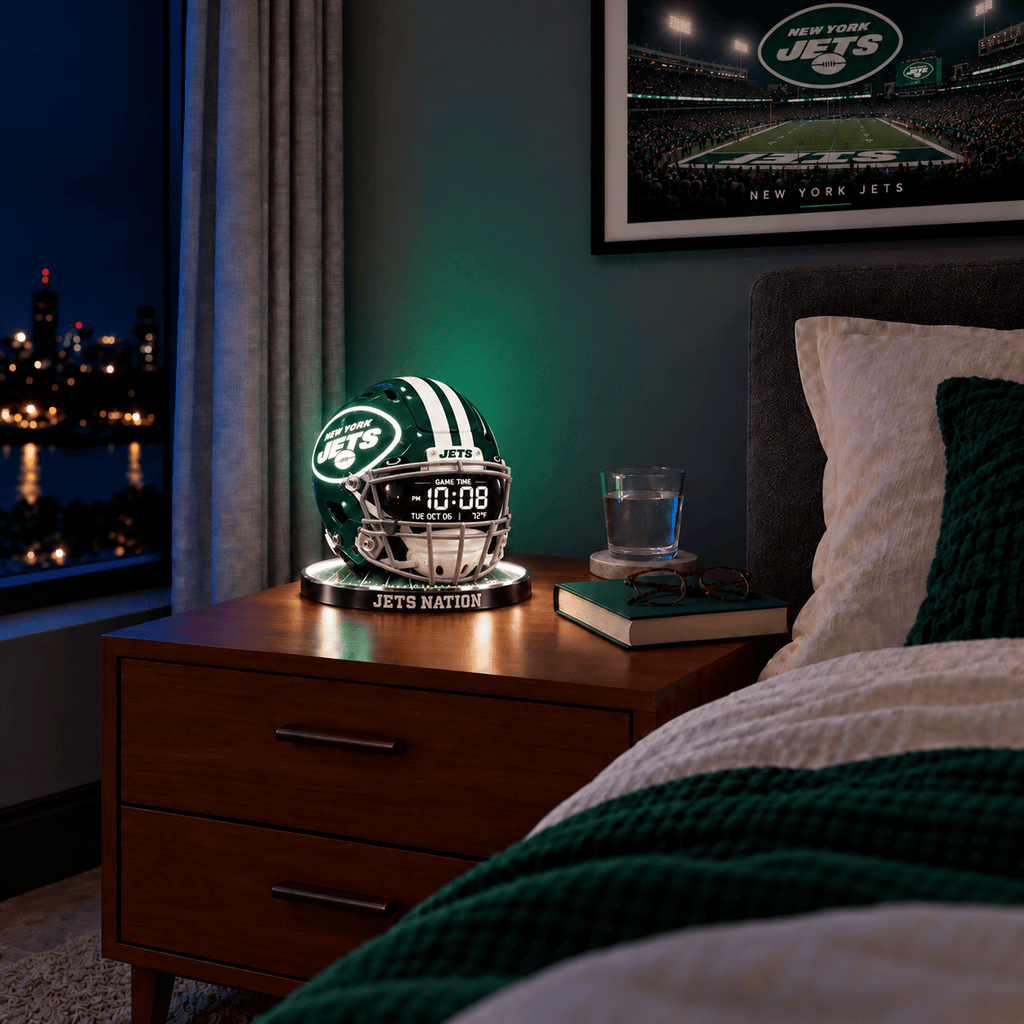 NYJ Special Digital Clock TTTT