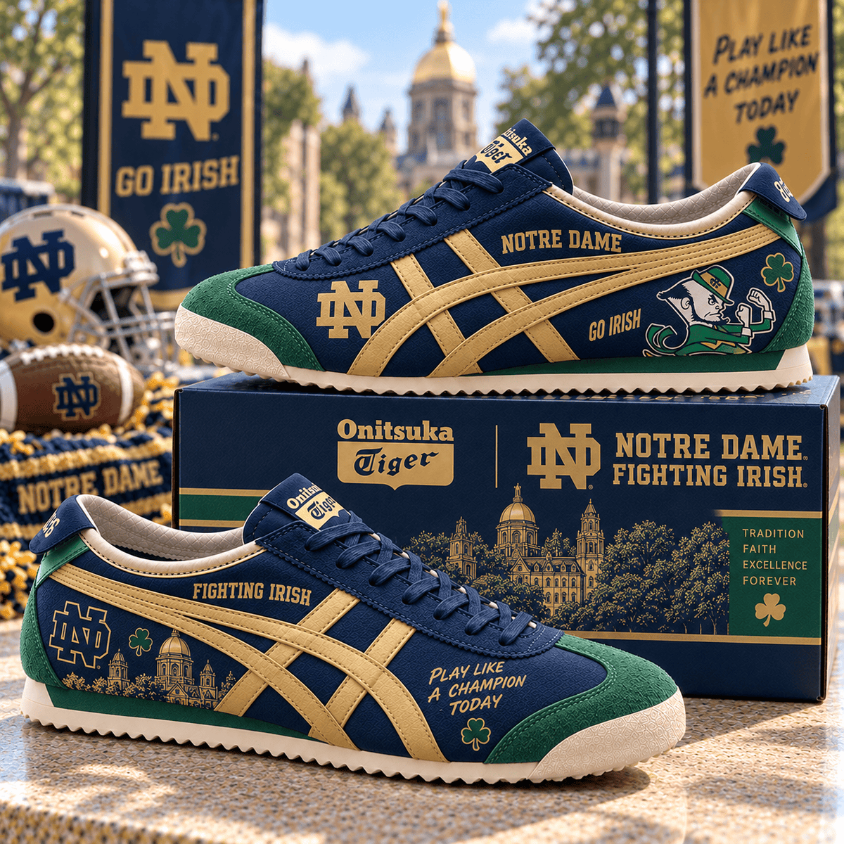 NDFI Premium Mexico Tiger 66 Sneakers TTNL