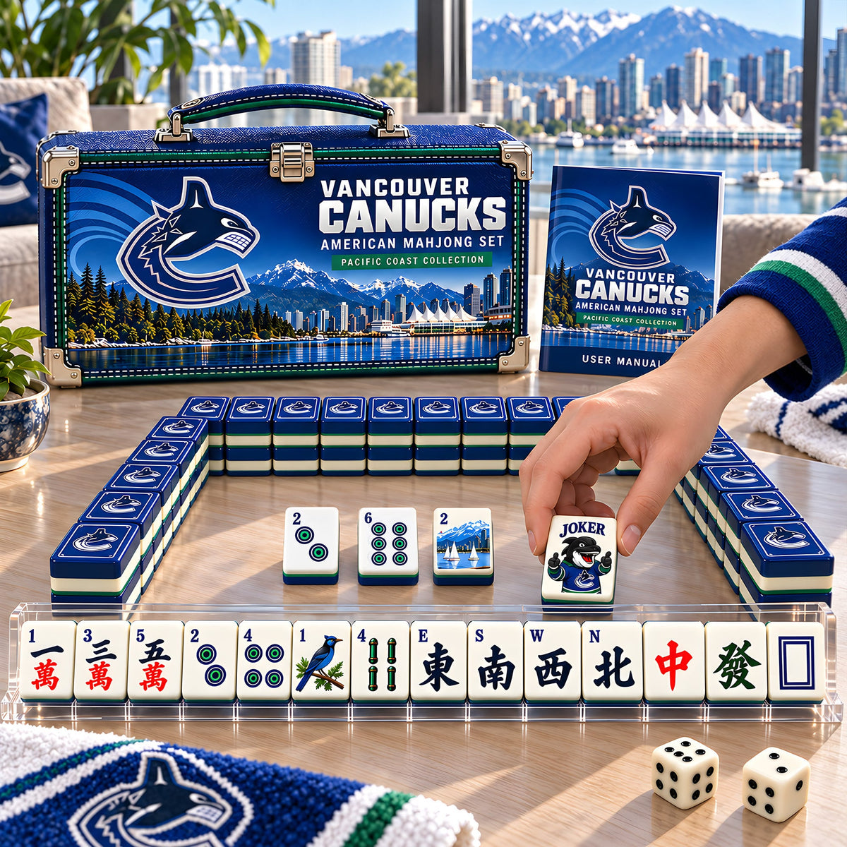 Premium VCV Mahjong Tiles Set PVNA