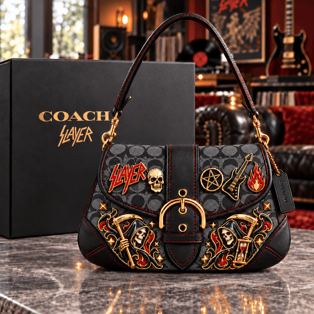Premium SLER Soho Bag With Charm NPL