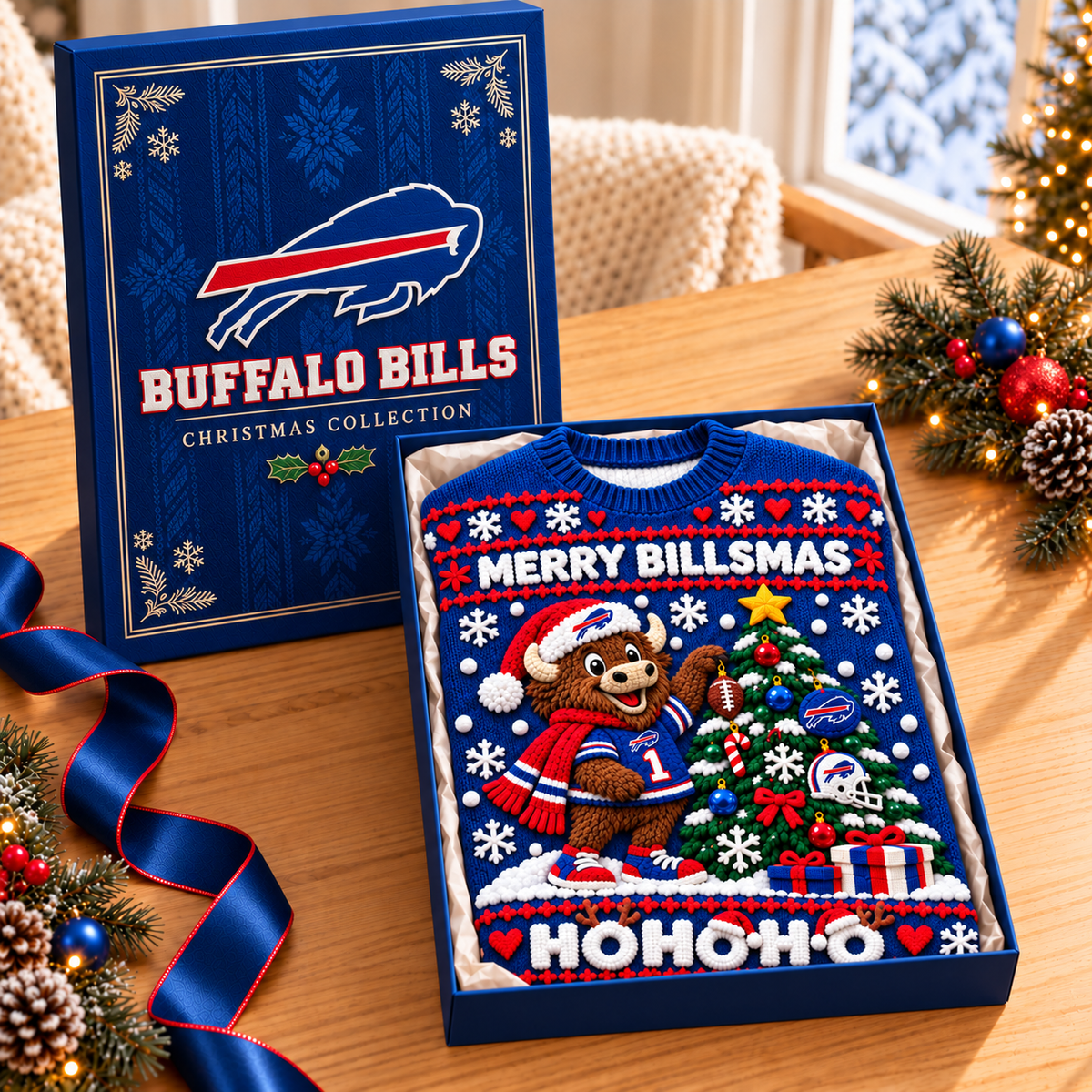 BFBL Premium 3D Christmas Sweater TMH